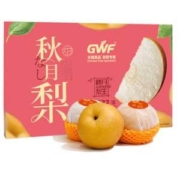 梨王 山东莱阳 秋月梨7.8斤 6粒装 稀缺大果（单果平均650g+）