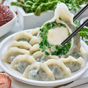 船歌鱼水饺 荠菜扇贝水饺370g*3件