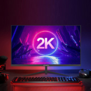PANDA熊猫27英寸2K显示器IPS超高清111%广色域 超薄微边框 75Hz游戏电竞设计电脑屏幕 27英寸IPS 2K超清显示屏 PX27QA2
