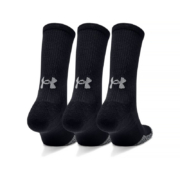 安德玛官方UA HeatGear® Crew男女训练运动袜-3双装1346751