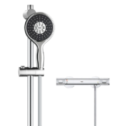 20日20点：GROHE 高仪 26107+冷触龙头34776 恒温淋浴花洒套装