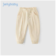 jellybaby 杰里贝比 女童秋季裤子宝宝秋款长裤小童休闲裤外穿儿童秋装小女孩