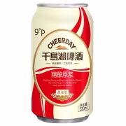 千岛湖啤酒 精酿原浆330ml*24听 经典原浆啤酒罐装整箱 官方 330ml*24听 整箱