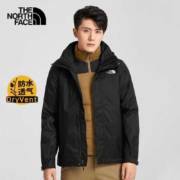 TheNorthFace北面三合一冲锋衣男羽绒内胆2022秋冬新款夹克运动户外两件套舒适外套7WAY 7WAYYU3 S