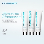 Regenerate 修护牙釉质含氟牙膏3支装 105g*3 无水热感 呵护牙龈（NR-5TM核芯）【原装进口 高端好礼 】