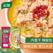 家乐 复合调味酱 酸汤肥牛调味料年货非半成品菜 浓郁酸汤 火锅底料酸菜鱼 95g