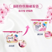 当妮 洗衣凝珠一颗包含柔顺洁净留香三种功效 淡粉樱花香两腔洗衣凝珠 26颗/盒柔顺剂功效洗衣香珠