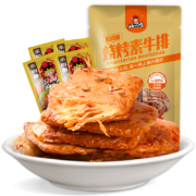 好巴食 烧烤味素牛排 独立小袋318g*1袋*2件