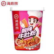 海底捞 酸辣牛肚酸辣粉136g*1盒