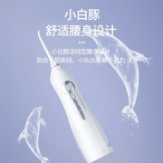博皓（prooral） 冲牙器洗牙器水牙线洁牙机美牙仪 牙齿口腔清洁牙结石正畸专用 便携式 5002 3挡模式 150ml水箱 晨曦粉