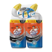 威猛先生（Mr Muscle）强效洁厕剂 (500g+100g)*2瓶 洁厕灵 洁厕液 洁厕啫喱 马桶