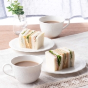 NARUMI 鸣海 Honiton Lace系列 蕾丝骨瓷咖啡杯碟4件套 51952-23144