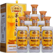 PLUS会员：MOUTAI 茅台 王子酒 珍品 53%vol 酱香型白酒 500ml*6瓶 整箱装