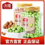 wolong 沃隆 鱼皮花生500g/罐 多味花生