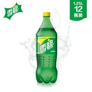 雪碧 Sprite 柠檬味 汽水 碳酸饮料 1.25L*12瓶 整箱装 可口可乐出品 新老包装随机发货