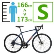迪卡侬（DECATHLON）官方公路碟刹铝架骑行公路自行车120DISC碟轻量刹赛车男RC RC120 DISC S