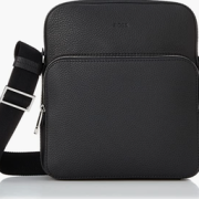 美国官网原价$350！BOSS Hugo Boss 雨果·博斯 Crosstown_NS 男士单肩斜挎包50470469  直邮含税到手￥1354.08
