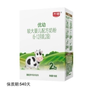 天猫U先：光明 优幼 2段 幼儿配方奶粉 150g