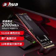 dahua 大华DahuaC900PLUSSSD固态硬盘M.2接口(NVMe协议) 笔记本台式机硬盘 C900 512G|主推高速游戏版|