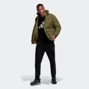 双11预售：adidas 阿迪达斯 GV5357 男装运动保暖棉服