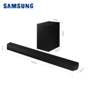 三星 SAMSUNG HW-Q600B/XZ 全景音效 无线蓝牙回音壁 Soundbar 条形音箱 家庭影院