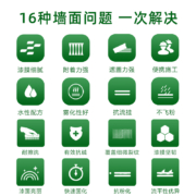 三棵树补墙膏小森漆白墙去污滚刷漆墙面修补膏白色乳胶漆修补墙壁翻新清洁涂鸦补墙漆 便携式修补神器 单支