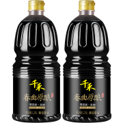 京东特价app：千禾 春曲原酿 酿造生抽1.28L*2