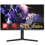KOORUI 科睿 27E1QPLUS 27英寸VA显示器（2560*1440、144Hz、1ms、90%DCI-P3）