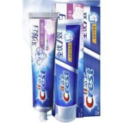 Crest 佳洁士 牙膏套装 (3D炫白小苏打牙膏亮白清新180g+全优7效强健牙釉质牙膏劲爽薄荷120g)