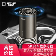 skyish施凯西SK30车载净化器空气治理机新车除甲醛烟味天然生物酶高效除醛净味器USB接口