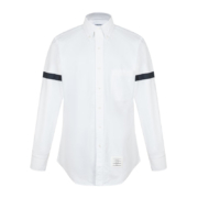 汤姆·布朗 THOM BROWNE 男士白色棉质经典长袖衬衫 MWL150B 06177 992 3