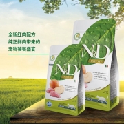 Farmina法米娜法明娜猫粮 意大利进口成猫无谷粮 猪肉苹果配方5kg