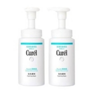 20点开始、88VIP：Curél 珂润 保湿泡沫洁面 150ml*2罐