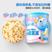 小鹿蓝蓝_婴幼儿泡芙条 6个月以上宝宝零食手指泡芙冻干辅食条 推荐_芝士味