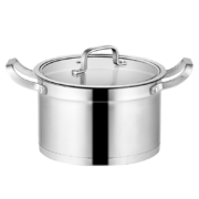 双11预售：炊大皇（COOKER KING） 汤锅304不锈钢4.8L 22CM 适合3~5人