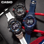 卡西欧（CASIO）G-SHOCK G-SQUAD GBD-100 运动防水男表石英手表 防水防震 GBD-100-1A7PR-蓝牙功能