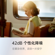 OPPO Enco Free2真无线蓝牙耳机降噪丹拿调音encofree2通话降噪 Enco Free2星河白【晒单返10】