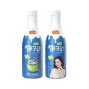 欢乐家 生榨椰子汁1L*2瓶新鲜果肉型蛋白饮料大瓶装椰奶椰汁闺蜜