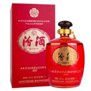 汾酒 收藏协会 清香型白酒 55度 1L*4瓶 红色坛装整箱