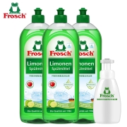 Frosch 柠檬浓缩洗洁精 750ml*3  德国原装进口