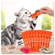 盒边 猫条猫零食 金枪鱼12g*10支*5