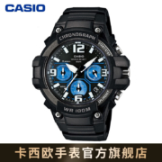 卡西欧（CASIO） SPORT MCW-100H休闲时尚运动男表石英手表 MCW-100H-1A2VDF-100米防水