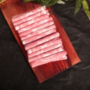 东来顺 国产草原羔羊原切羊肉片500g（冷冻） 火锅食材羊肉卷 内蒙古草饲散养羊肉