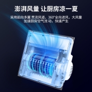 Yeelight易来 智能凉霸厨房凉霸冷霸  厨房风扇厨房冷风机集成吊顶 遥控调风摆风带负离子凉霸