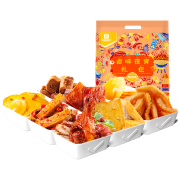 再降价、京喜app: 良品铺子 卤味夜宵礼包（近50包） 930g