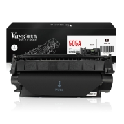 V4INK CE505A硒鼓(鼓粉一体)黑色单支装(适用惠普P2055/d佳能lbp6300dn MF5850dn打印机)打印页数:2300