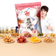 再降价、plus会员：Be&Cheery 百草味 抱抱零食大礼包 1528g