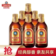 青岛啤酒（TsingTao）小棕金 11度 296ml*6瓶