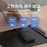 JRC 2.4G无线鼠标 办公鼠标 对称鼠标 华为苹果小米联想华硕戴尔适用 黑色