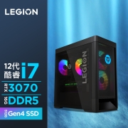 联想(Lenovo)拯救者刃7000K 2022游戏电脑主机(12代i7-12700F RTX3070 8GB LHR显卡 16G DDR5 512G SSD)